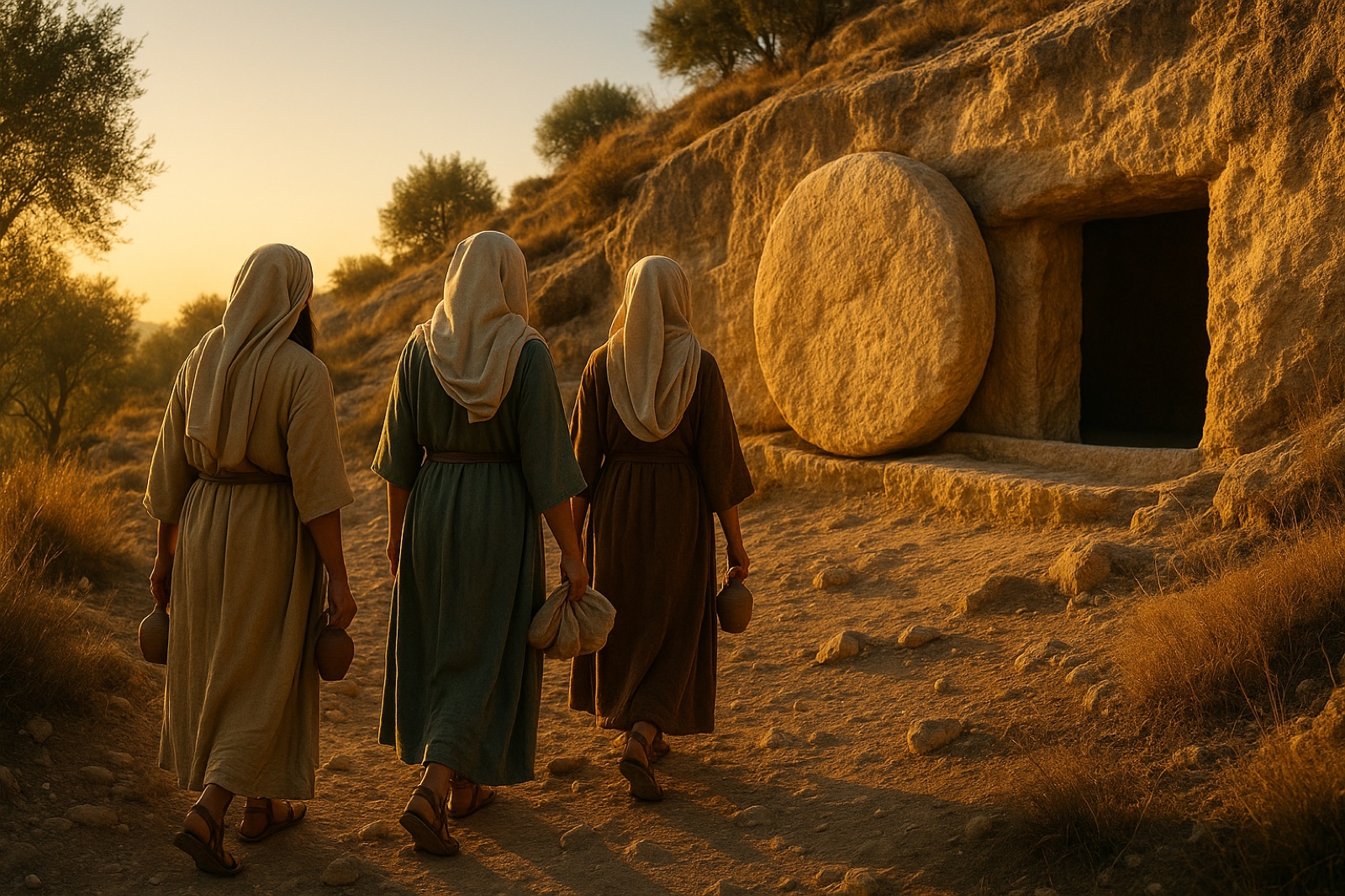 Who Will Roll Away the Stone? The Women Went Anyway